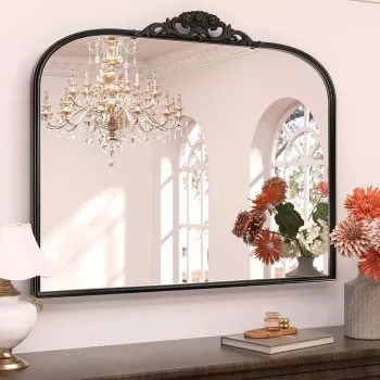 Antique Arched Metal Mirror: Placement, Style & Care